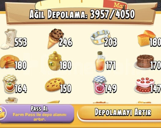 62 LEVEL HAYDAY HESABI!!!