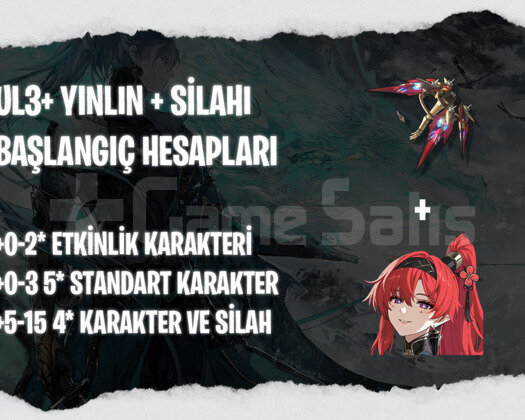 EU | UL3+ Yinlin + Kendi Silahı - Başlangıç