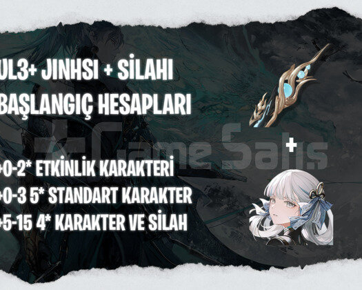 EU | UL3+ Jinhsi + Kendi Silahı - Başlangıç