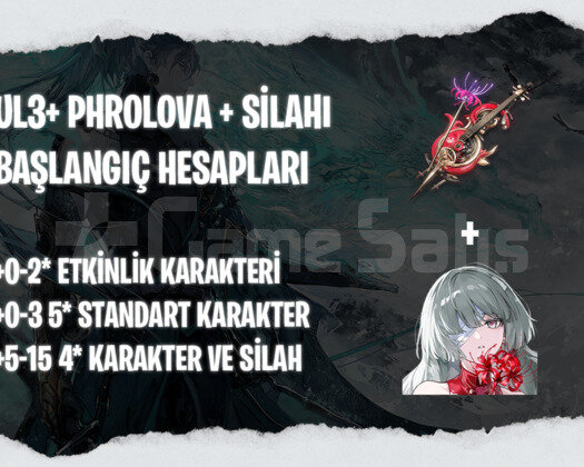 EU | UL3+ Phrolova + Kendi Silahı - Başlangıç