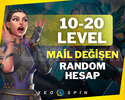10-20 LEVEL - MAİL DEĞİŞEN - 25,000 SATIŞ