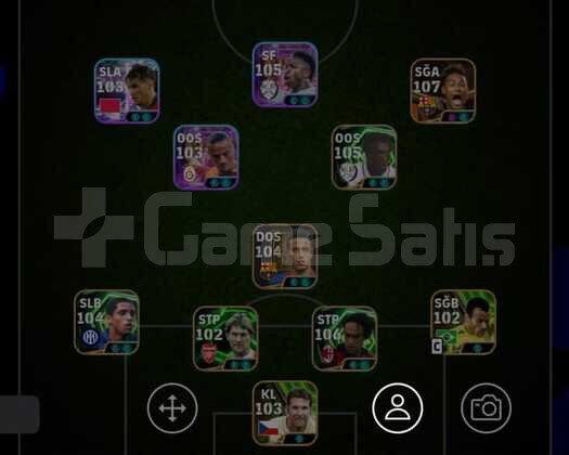 KG3220 4 BOMBACI + 107 NEYMAR+6 MENAJER
