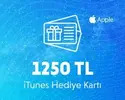 Apple Store iTunes 1250 TL Hediye Kartı
