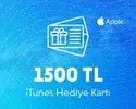 Apple Store iTunes 1500 TL Hediye Kartı