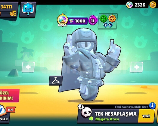 34K UYGUN FİYATLI BRAWL STARS HESABI!!