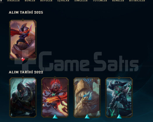 2021 KURULUM / DESTANSI KOSTÜMLER / UNRANKED