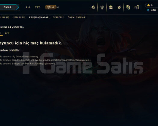 2021 KURULUM / DESTANSI KOSTÜMLER / UNRANKED