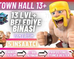 13+ Belediye / 5 İnşaatçı - TAM ERİŞİM HESAP