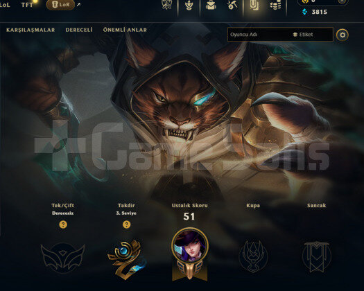 2021 KURULUM / KALİTELİ KOSTÜMLER / UNRANKED