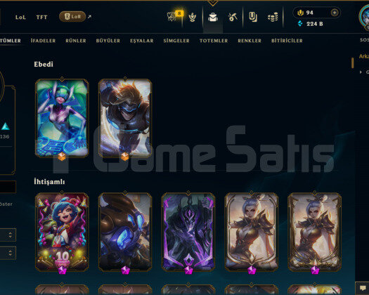 343 KOSTÜM 224K+ ÖZ 924 LVL EFSANE MAİL HESAP