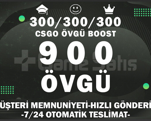900 ÖVGÜ CS2 YEŞİL GÜVEN FAKTÖRÜ
