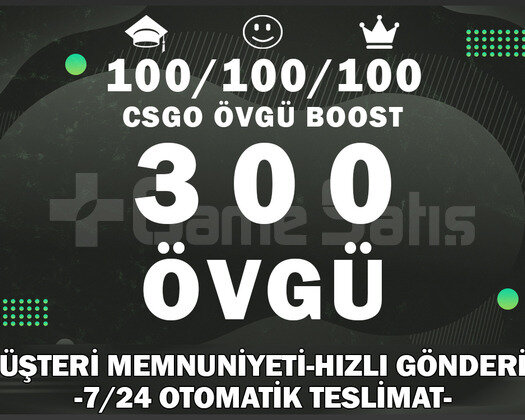 300 ÖVGÜ CS2 YEŞİL GÜVEN FAKTÖRÜ