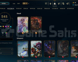 LOL TR FULL HESAP 250 SKIN 2013TEN BERİ AKTİF