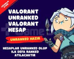 Valorant Mail Onaysız Hazır Unranked Hesap