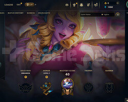 EUW Unranked | 1 Kostüm - 26 Hero | LoL Hesap