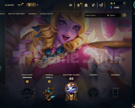 EUW Unranked | 1 Kostüm - 26 Hero | LoL Hesap