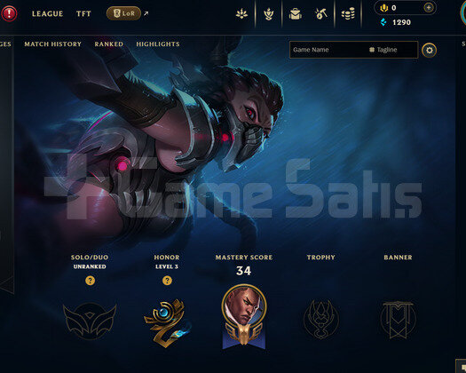 EUW Unranked | 2 Kostüm - 32 Hero | LoL Hesap