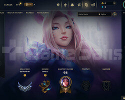 EUW Silver 3 | 1 Kostüm - 26 Hero | LoL Hesap