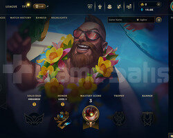 EUW Unranked | 2 Kostüm - 14K Mö | Dereceli Hazır