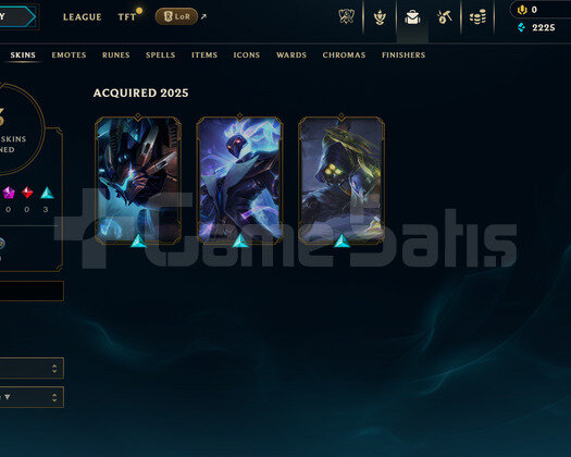 EUNE Unranked | 3 Kostüm - 22 Hero | LoL Hesap