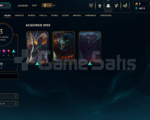 EUW Unranked | 3 Kostüm - 44 Hero | Dereceli Hazır