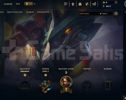 EUW Unranked | 3 Kostüm - 44 Hero | Dereceli Hazır