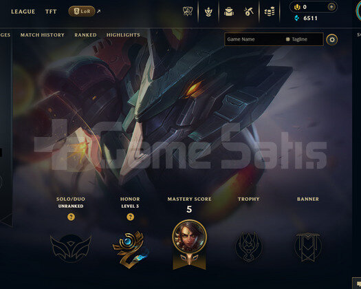 EUW Unranked | 3 Kostüm - 44 Hero | Dereceli Hazır