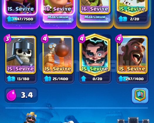 COC VE CR ÖMÜRLÜK HESAP