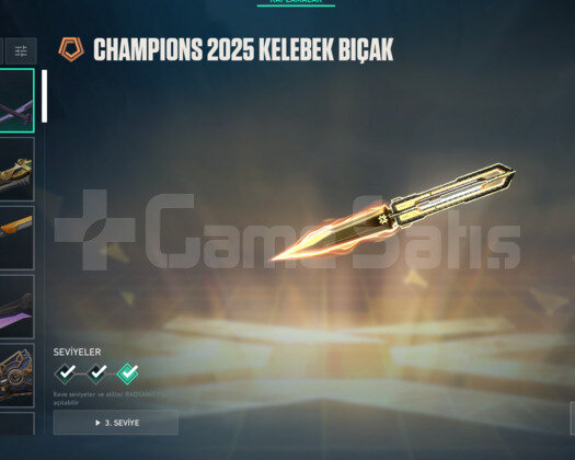 CHAMPIONS 2025 VANDAL KELEBEK EXO SET EJDER OP