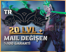 TR / 20 LVL + HANDMADE + MAİL DEĞİŞEN