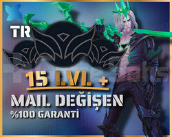 TR / 15 LVL + HANDMADE + MAİL DEĞİŞEN