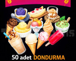 50 ADET DONDURMA