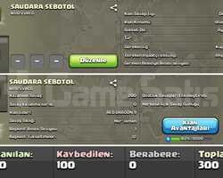 10sv Derecesiz Lig Coc klan HemenTeslim