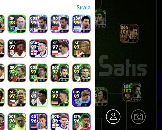 107 ronaldolu Efootball hesabı