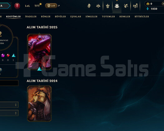 EUW Unranked | 2 Kostüm - 23 Hero | LoL Hesap