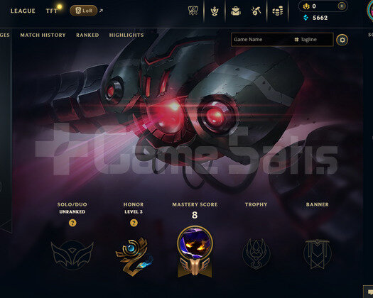 EUW Unranked | 2 Kostüm - 22 Hero | LoL Hesap