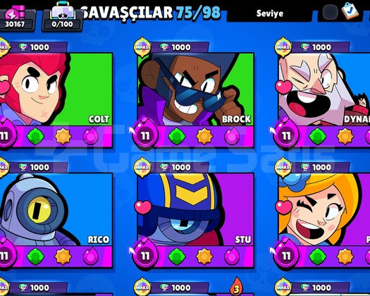 30k uygun fiyatlı brawl stars hesabı