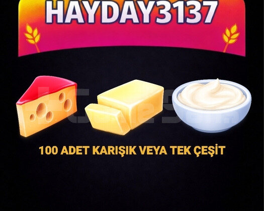 100 ADET PEYNİR KREMA TEREYAĞ