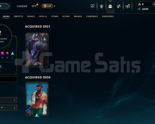 EUW Unranked | 2 Kostüm - 27 Hero | LoL Hesap