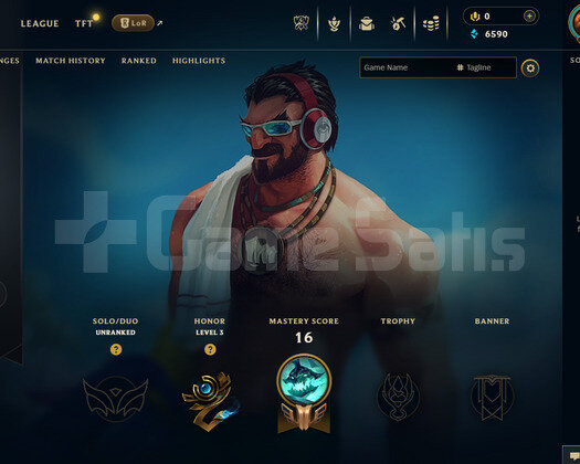 EUW Unranked | 2 Kostüm - 27 Hero | LoL Hesap