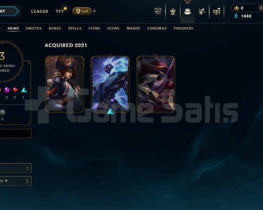 EUW Unranked | 3 Kostüm - 29 Hero | LoL Hesap