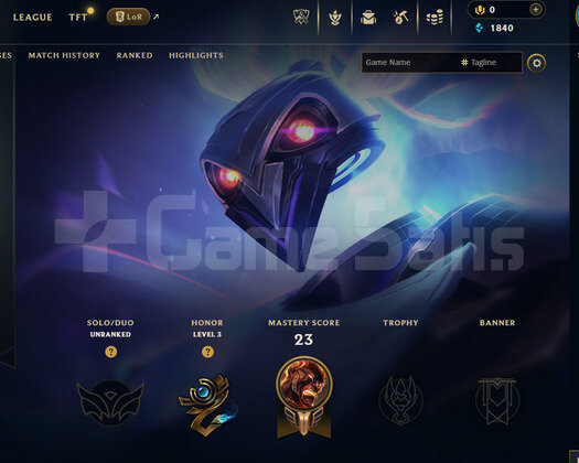 EUW Unranked | 3 Kostüm - 29 Hero | LoL Hesap
