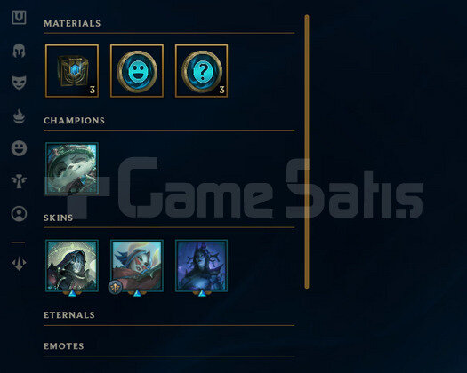 TR Gold 3 | 1 Kostüm - 44 Hero | LoL Hesap