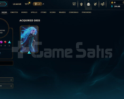 TR Bronz 1 | 1 Kostüm - 39K Mö | LoL Hesap