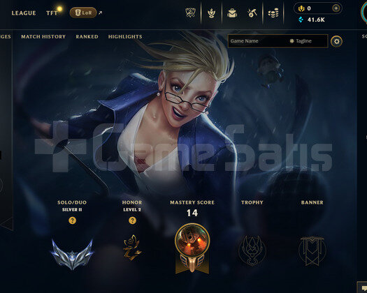 TR Silver 2 | 2 Kostüm - 41K Mö | LoL Hesap