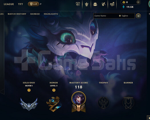 TR Silver 1 | 2 Kostüm - 20K Mö | LoL Hesap