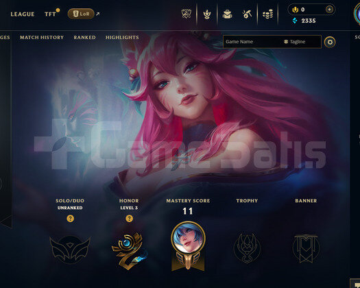 EUW Unranked | 1 Kostüm - 30 Hero | Dereceli Hazır