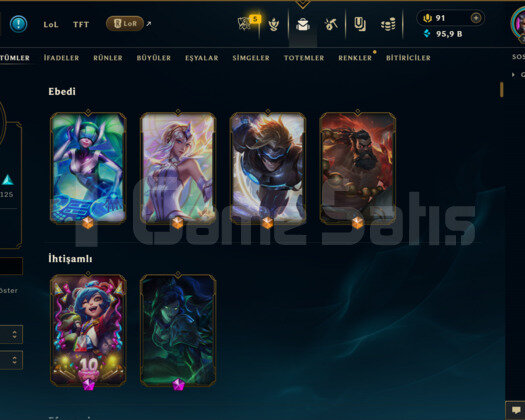 351 KOSTÜM 95K+ ÖZ 369 LVL EFSANE DOLU MAİL HESAP