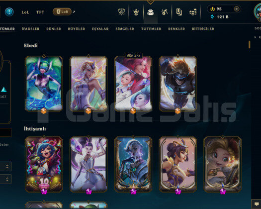TR | 332 KOSTÜM 121K+ ÖZ 767 LVL EFSANE MAİL HESAP