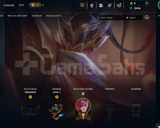 EUW Unranked | 1 Kostüm - 33 Hero | Dereceli Hazır